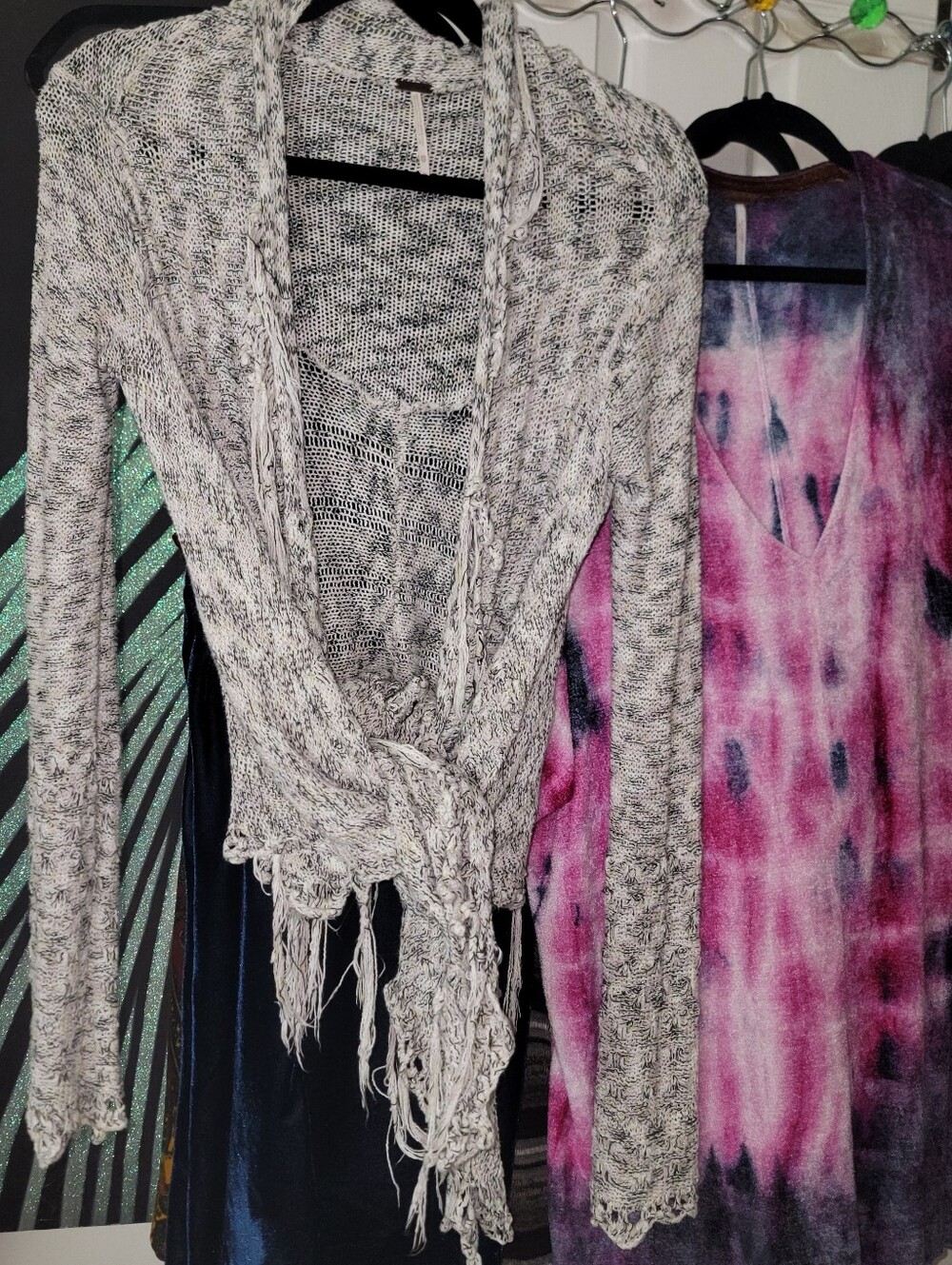 Gray Free People Sweater